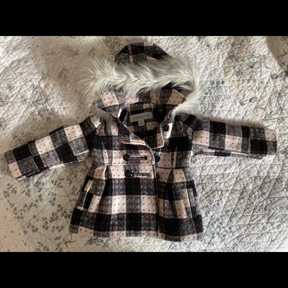 Toddler girl pea coat